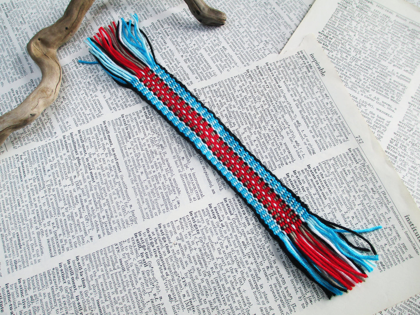 Alliance Bride Woven Bookmark