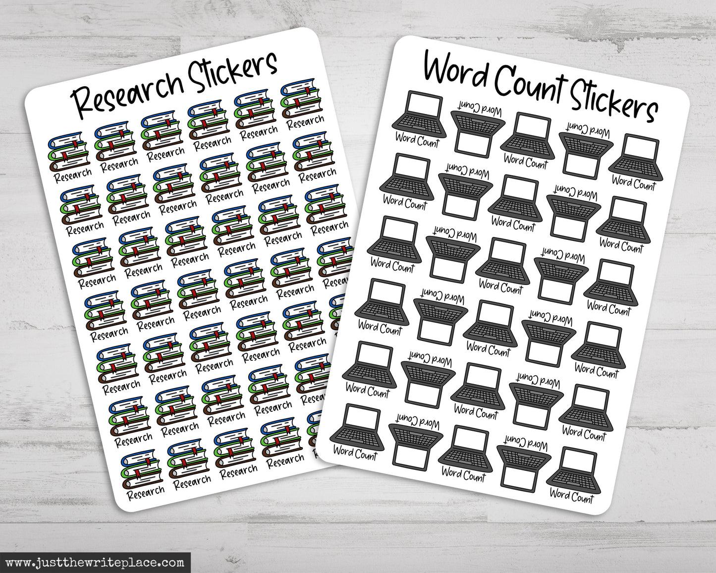 Writing Planner Stickers