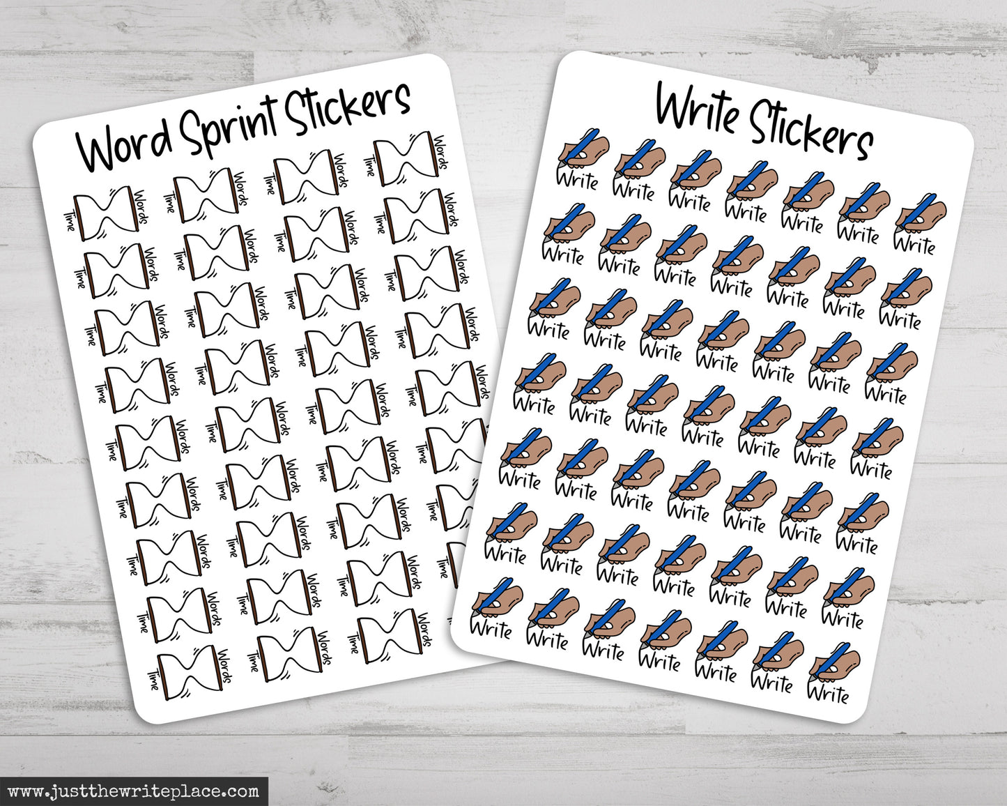 Writing Planner Stickers
