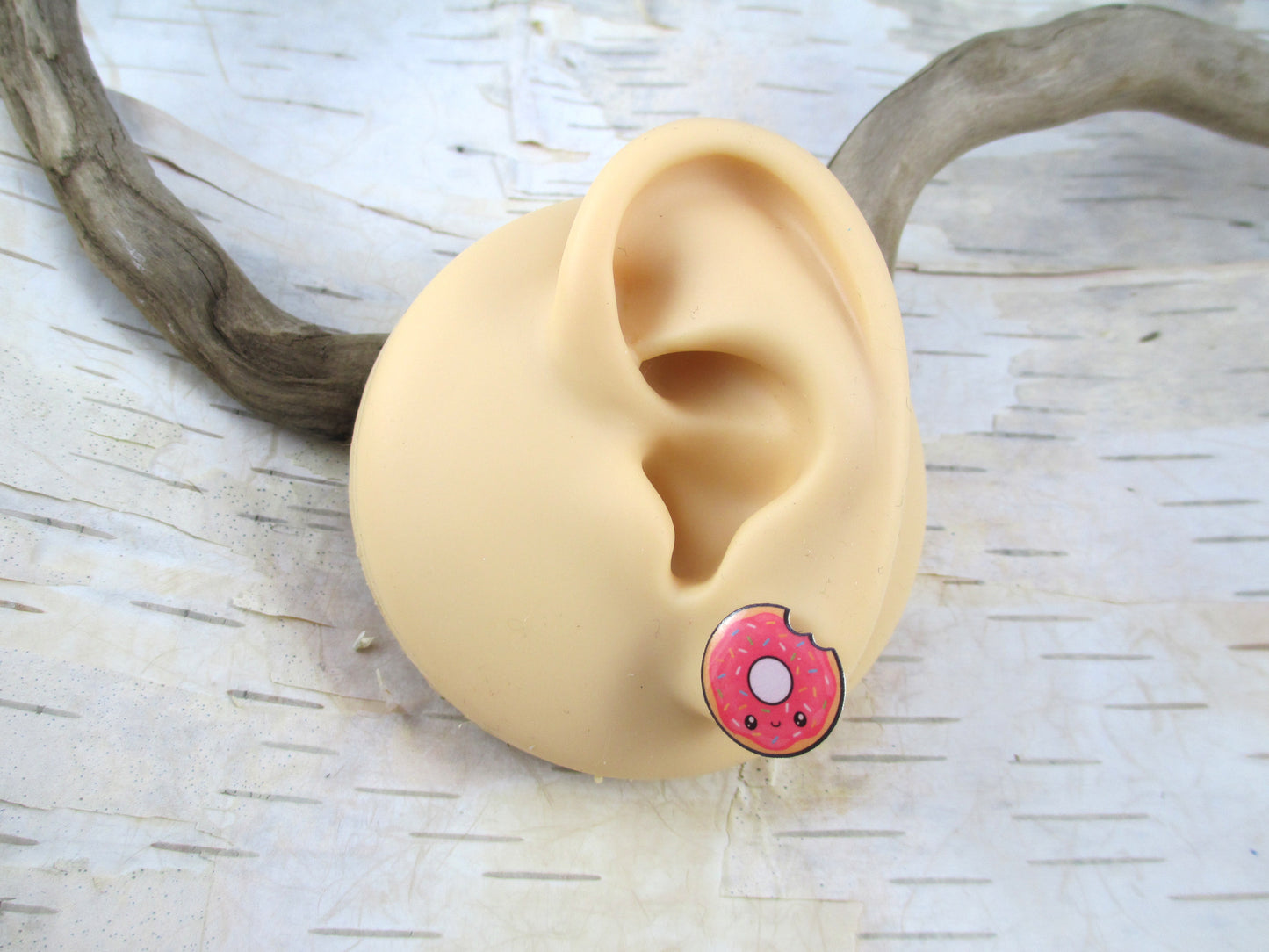 Kawaii Donut and Coffee Earrings