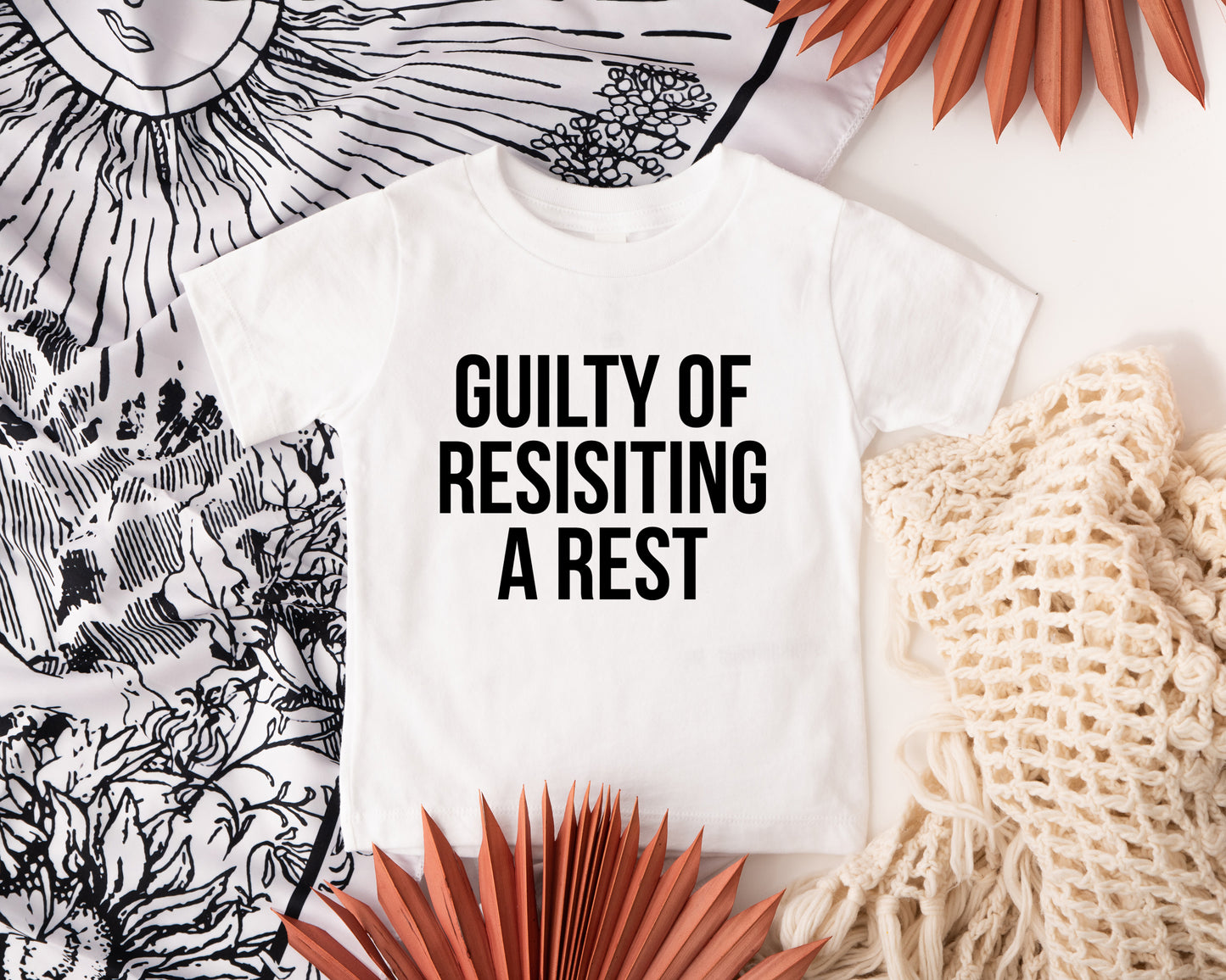 Guilty of Resisting A Rest Toddler Shirt