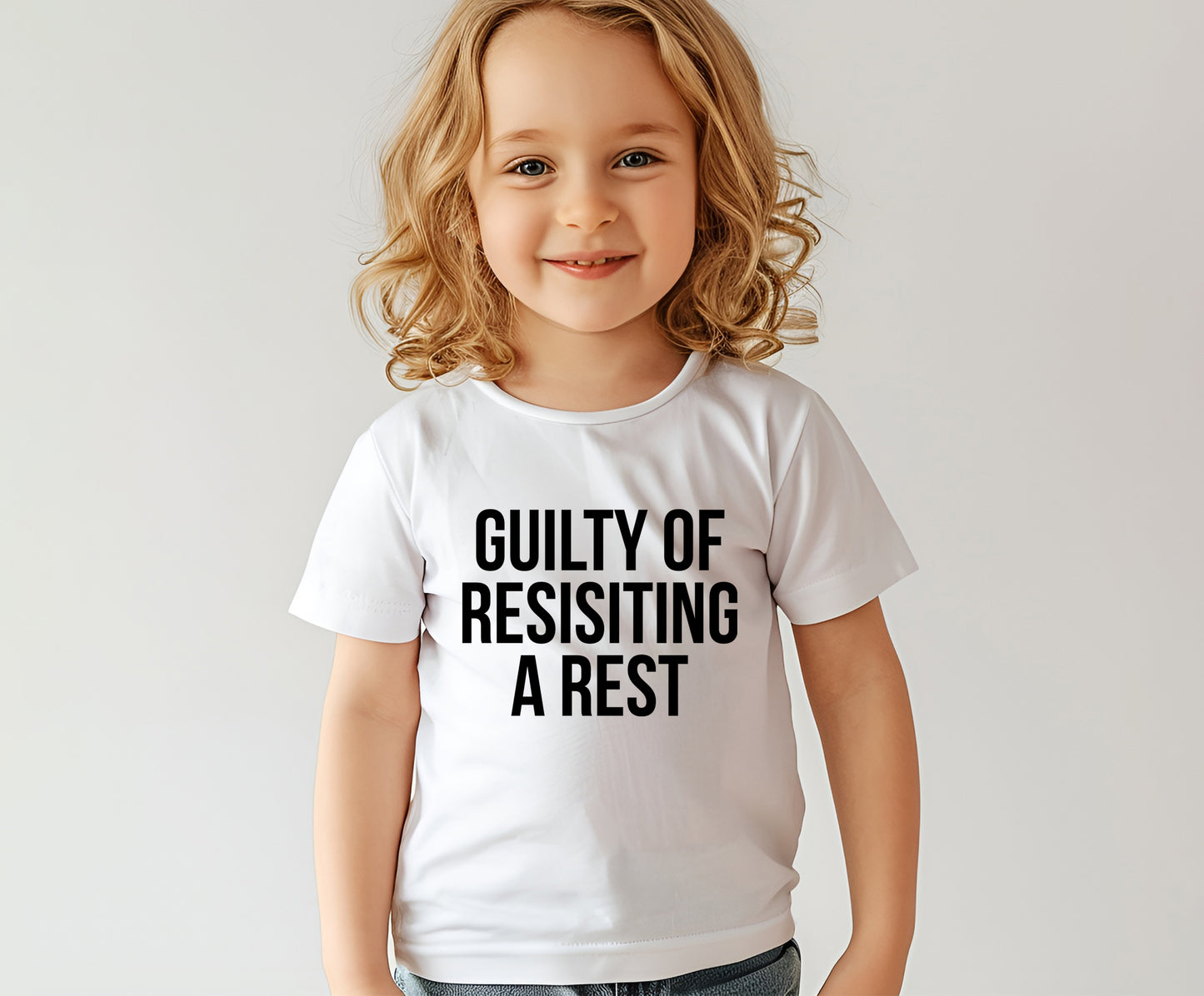 Guilty of Resisting A Rest Toddler Shirt