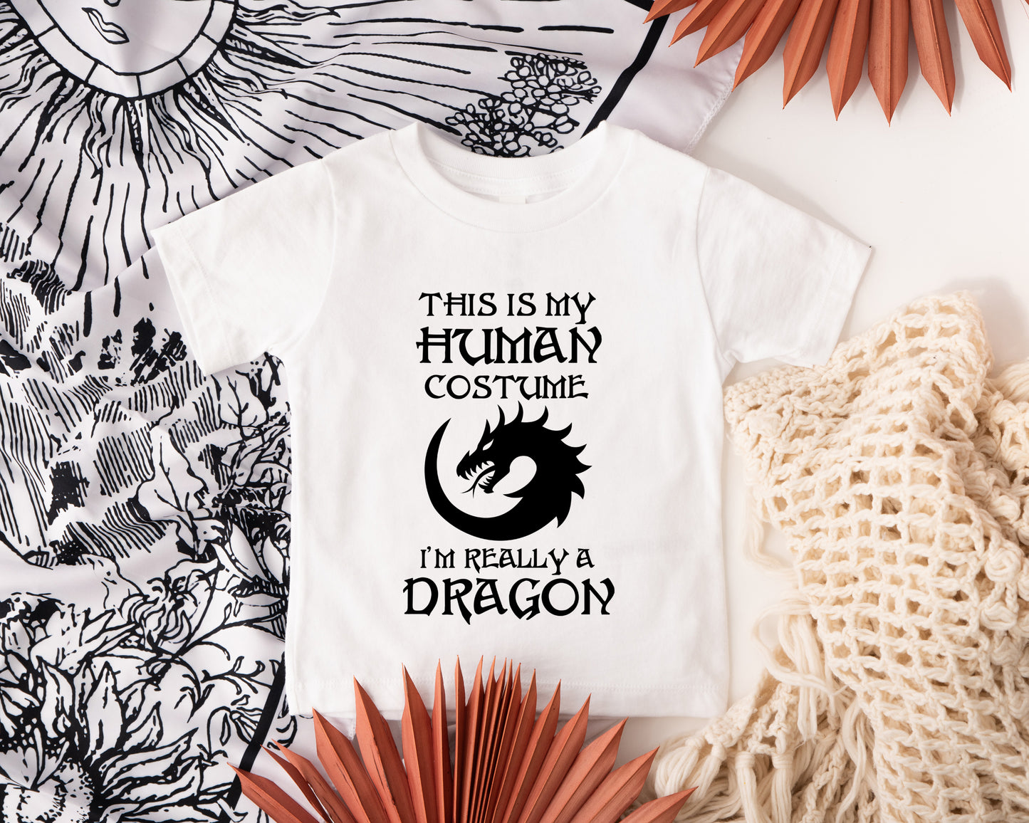 I'm Really a Dragon Toddler Shirt