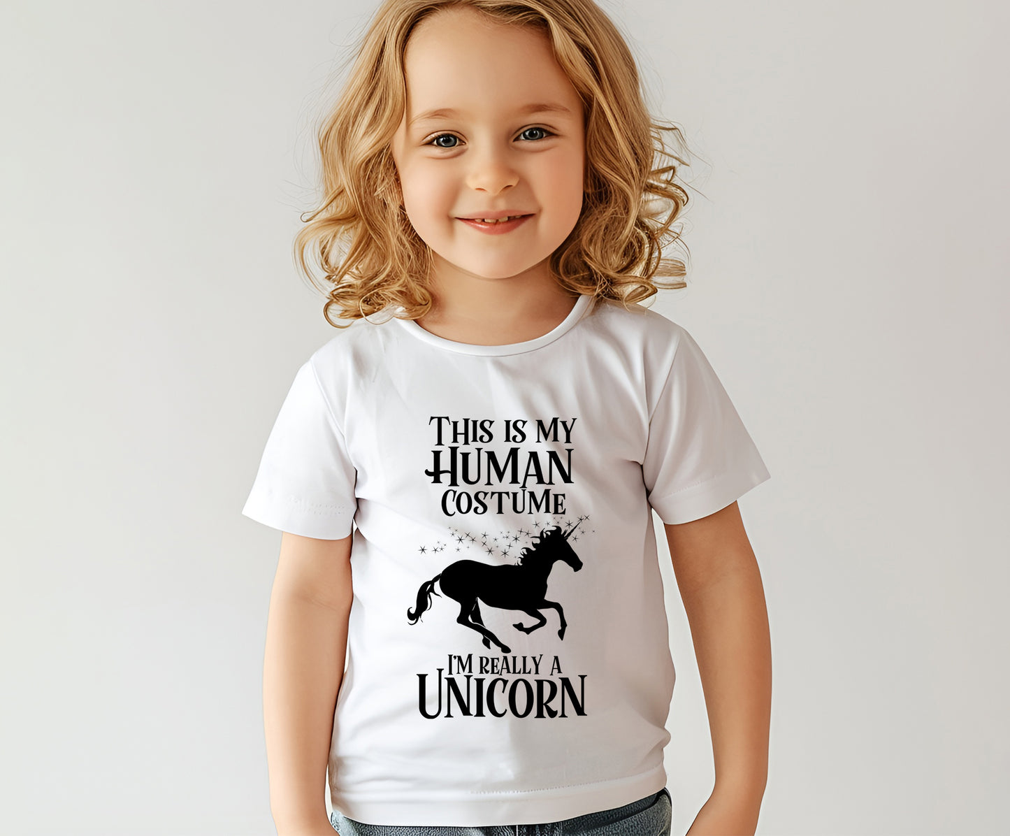 I'm Really a Unicorn Toddler Shirt