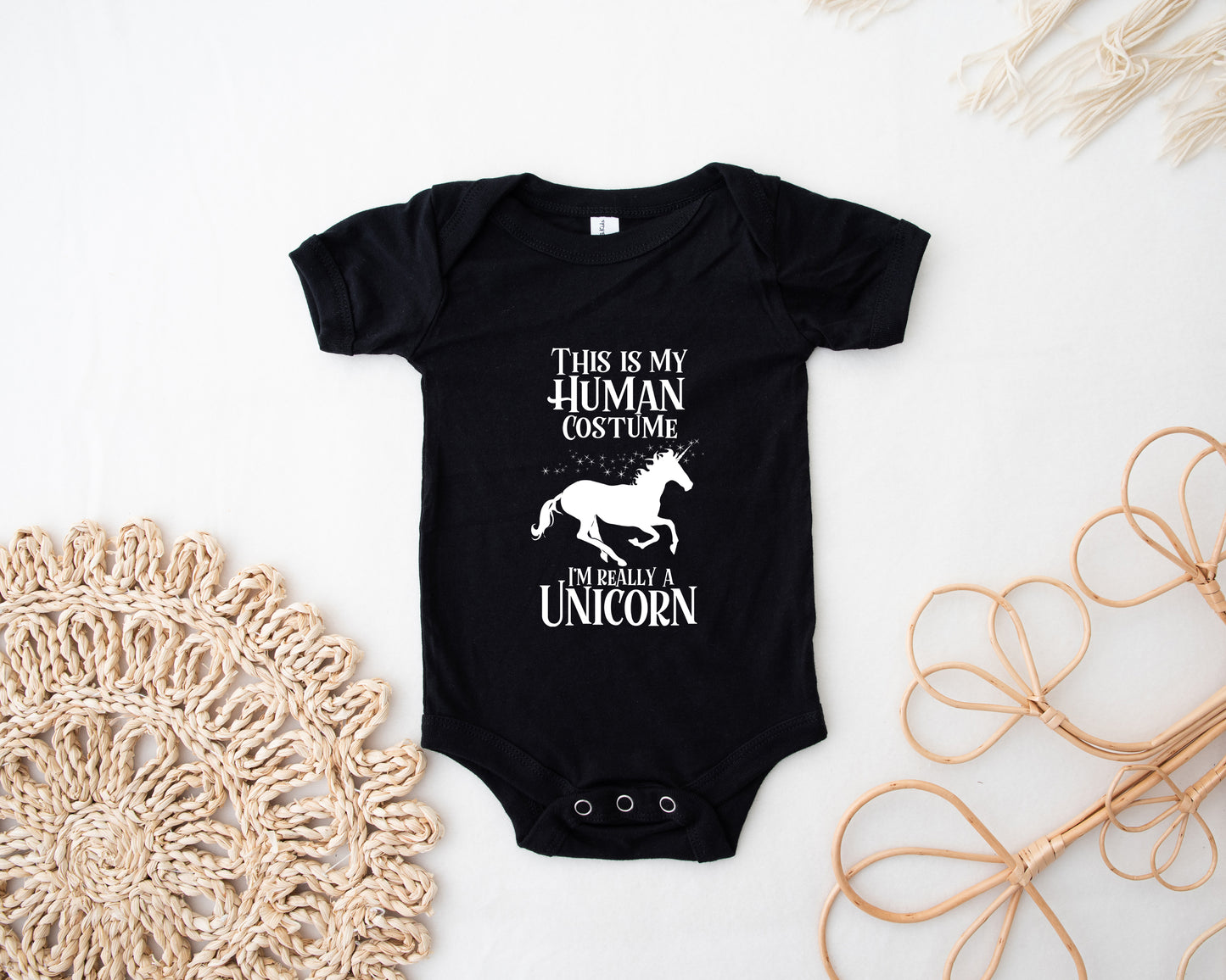 I'm Really a Unicorn Baby Bodysuit