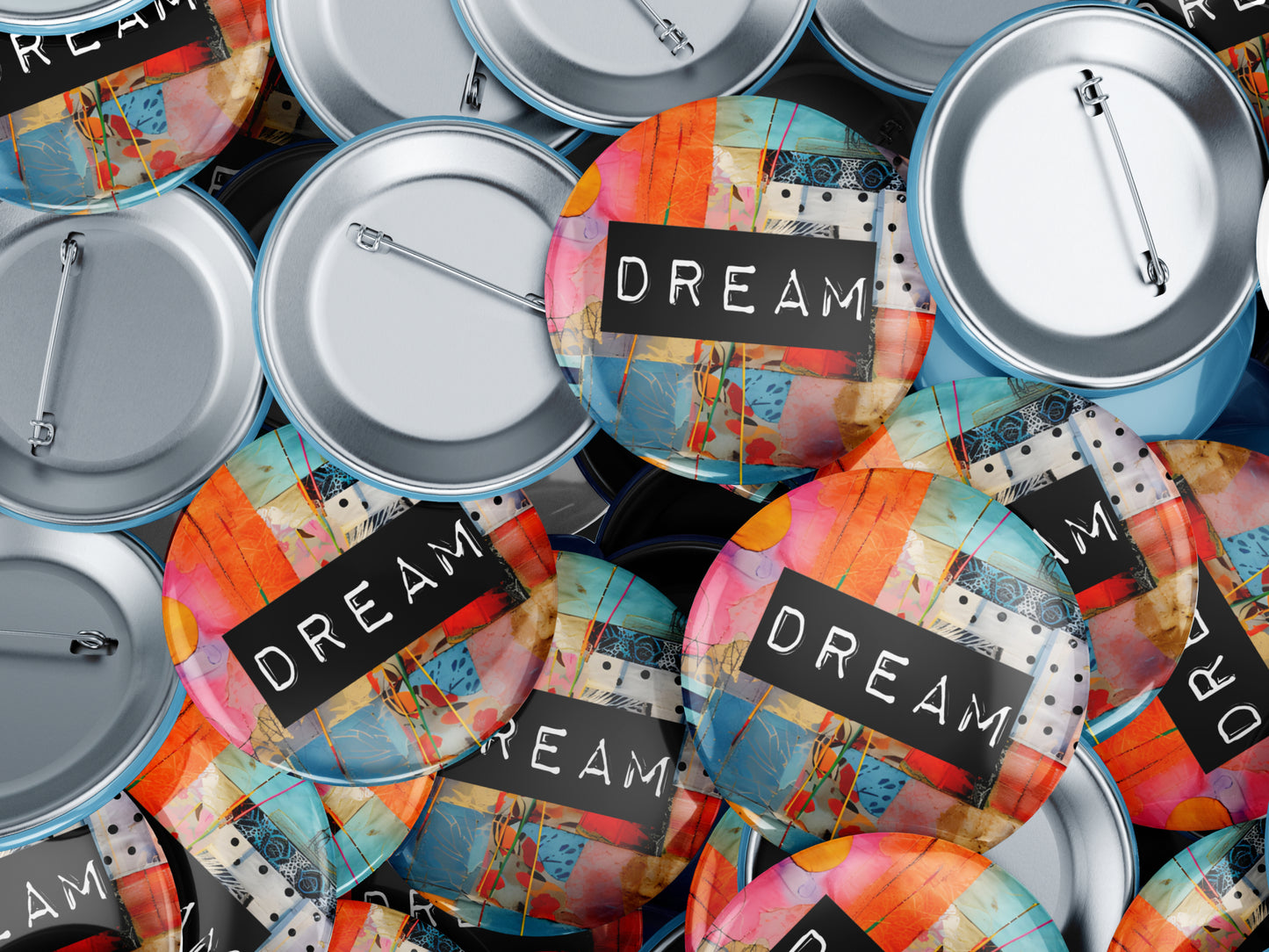 Writer Words Button Pin or Magnet