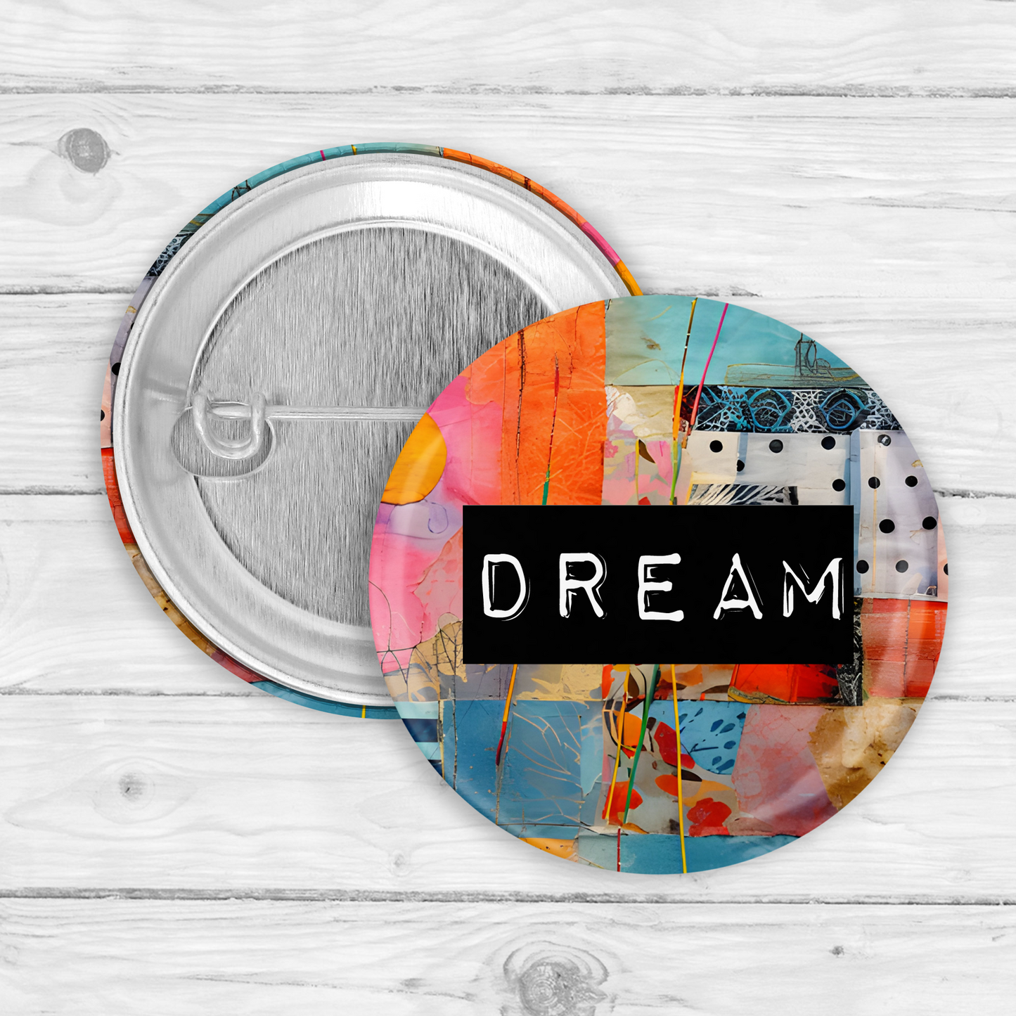 Writer Words Button Pin or Magnet