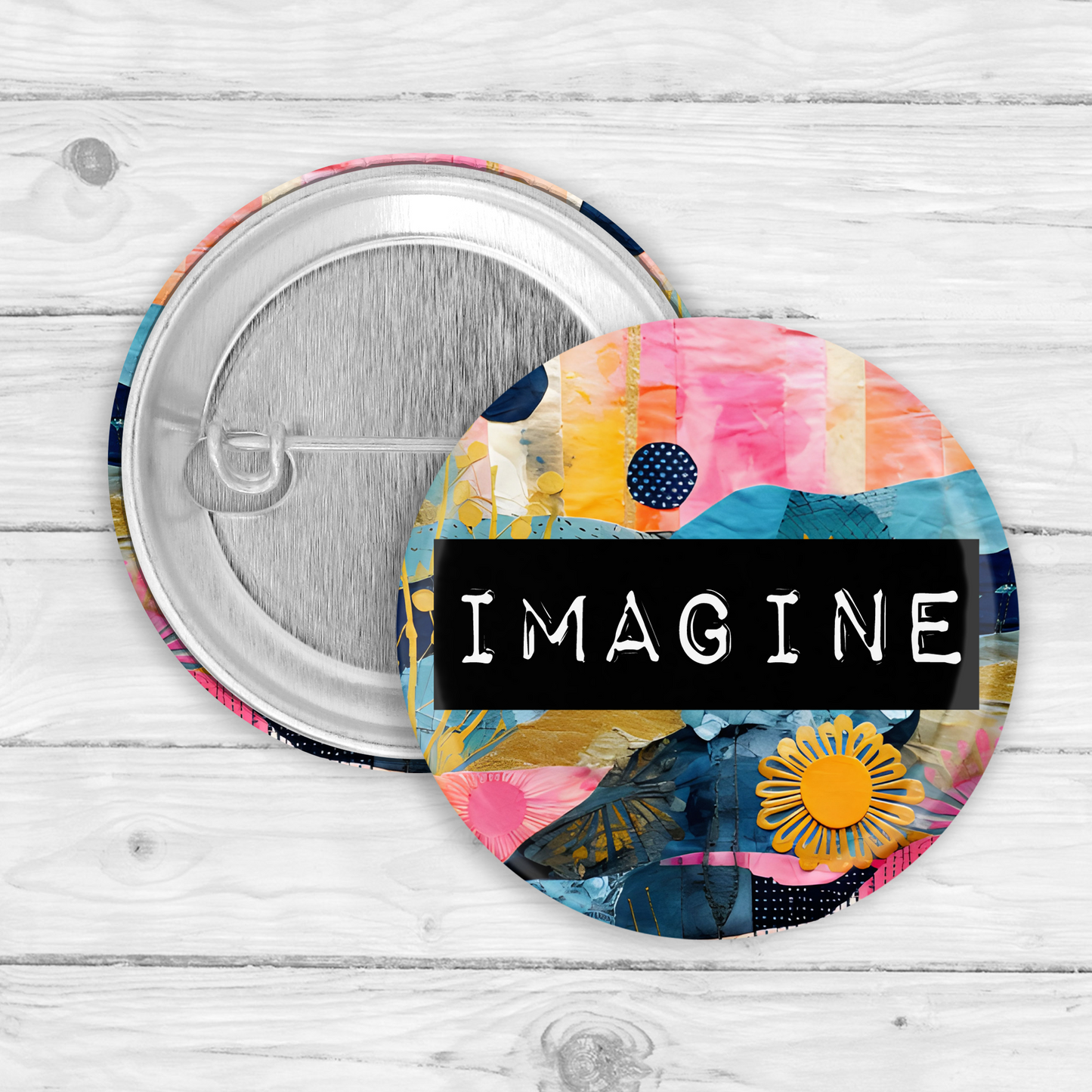 Writer Words Button Pin or Magnet
