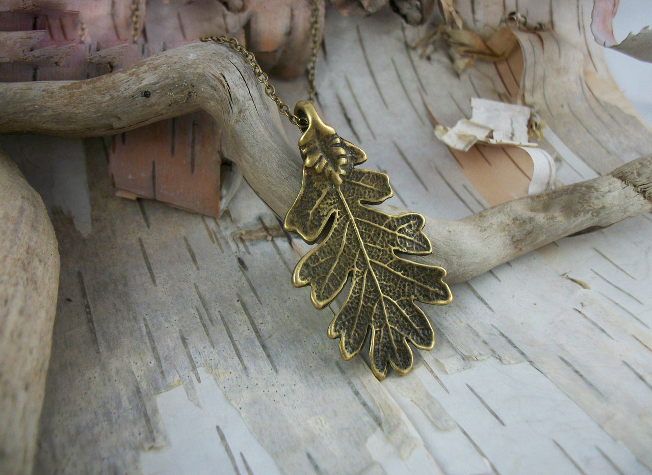 Bronze Oak Leaf Ranger Necklace