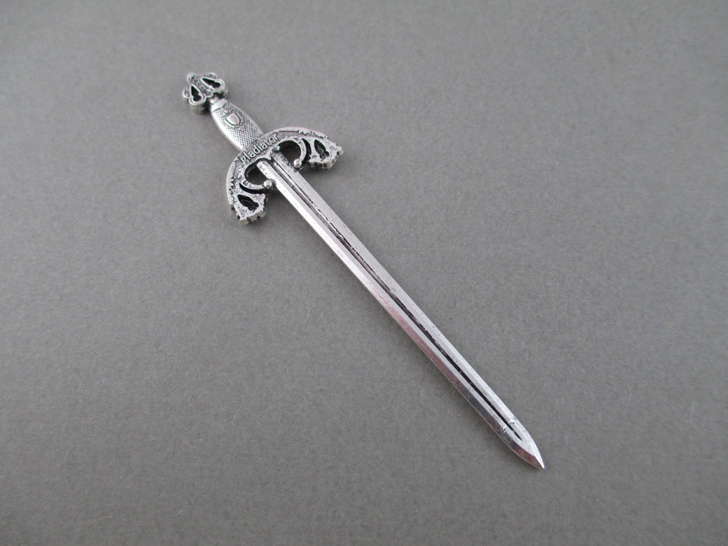 Silver Gladiator Sword Bookmark