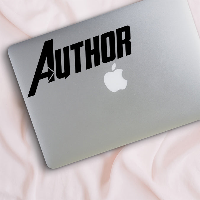 Author Avenger Writer Decal