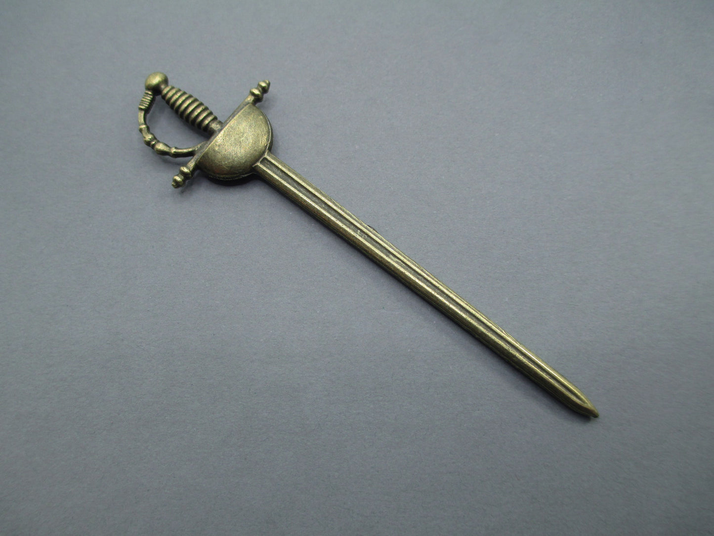 Bronze Pirate Sword Bookmark