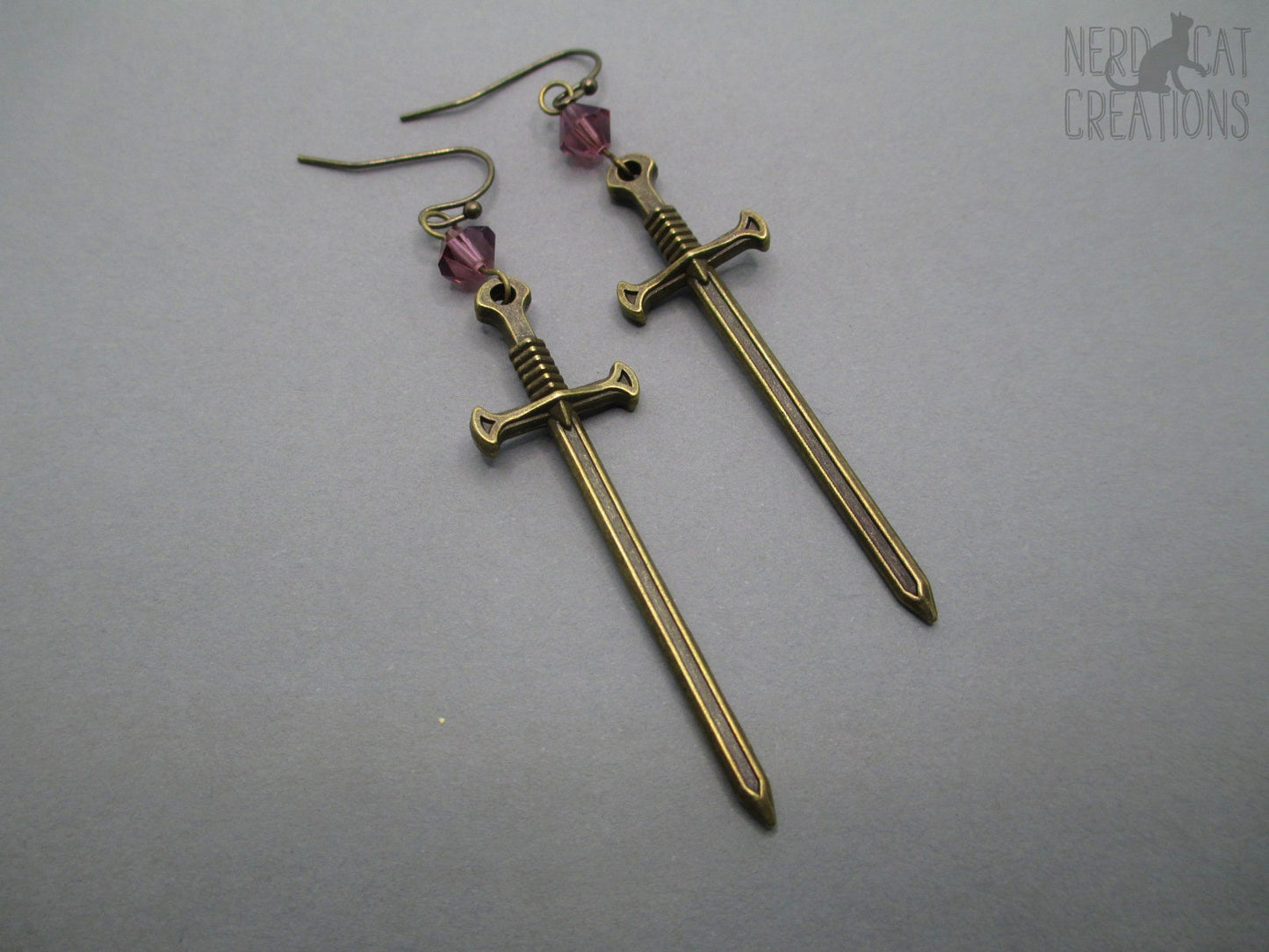 Fantasy Sword Earrings