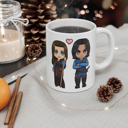 Ilyon Chronicles - Kyrin and Jace Chibi Mug