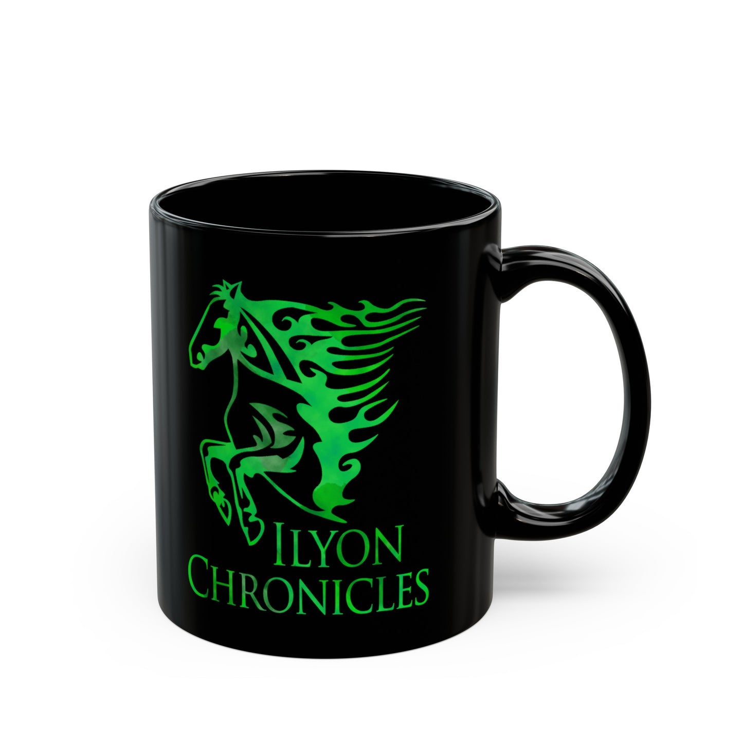 Ilyon Chronicles - Green Horse Mug