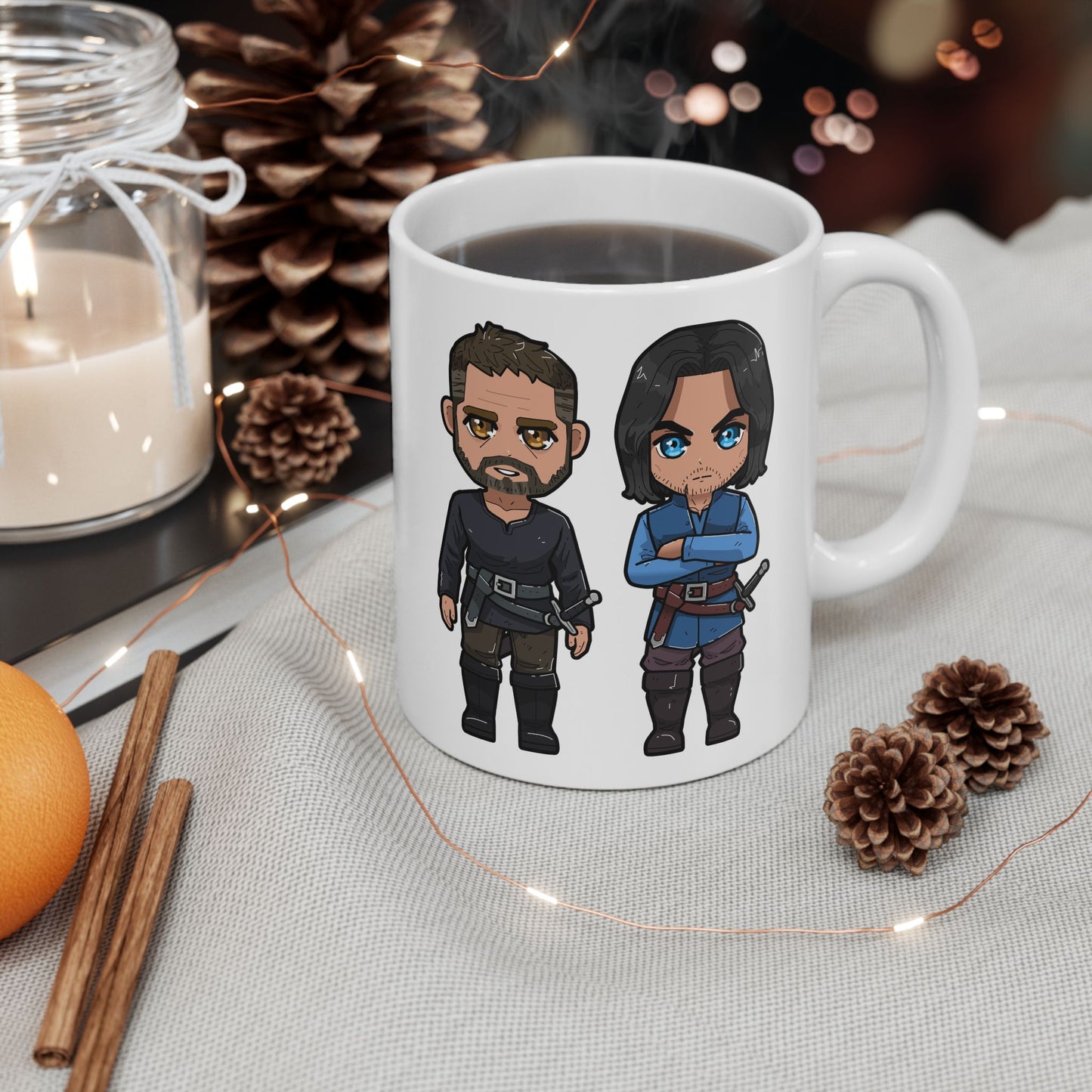 Ilyon Chronicles - Rayad and Jace Chibi Mug