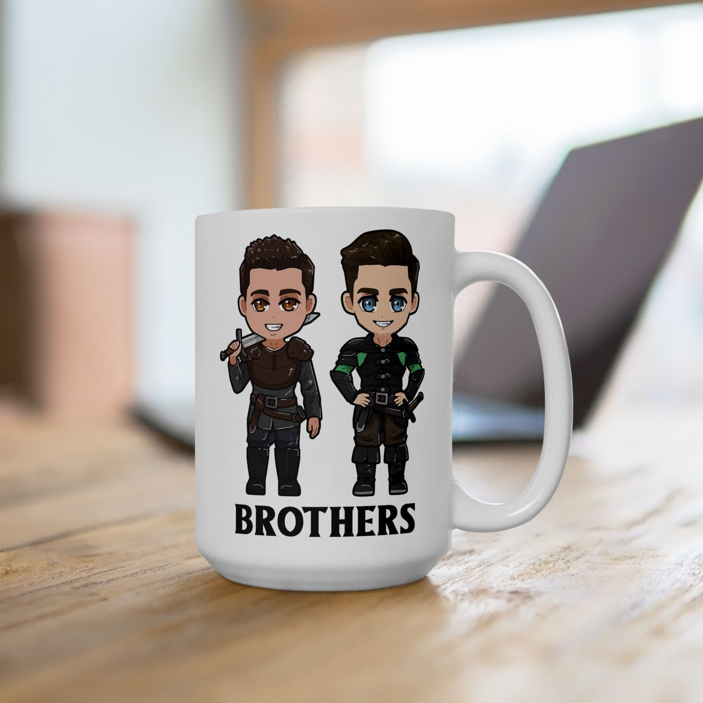 Ilyon Chronicles - Marcus and Kaden Chibi Mug