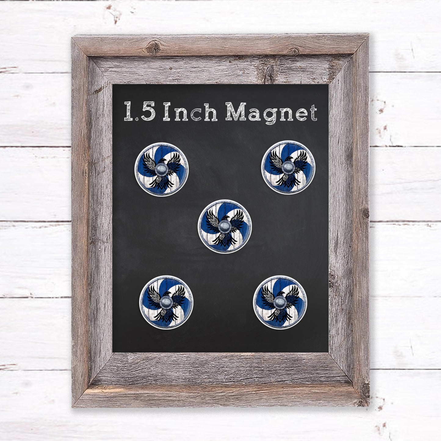 Shield Button Pin or Magnet