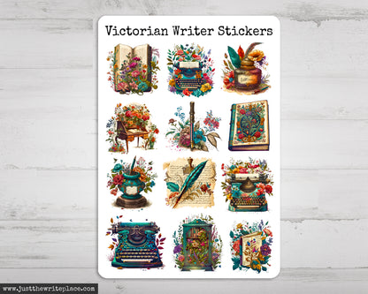 Victorian Writer Stickers