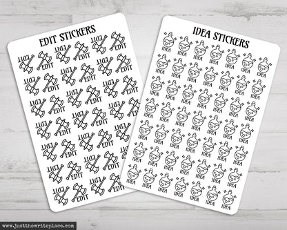 Fantasy Writing Planner Stickers