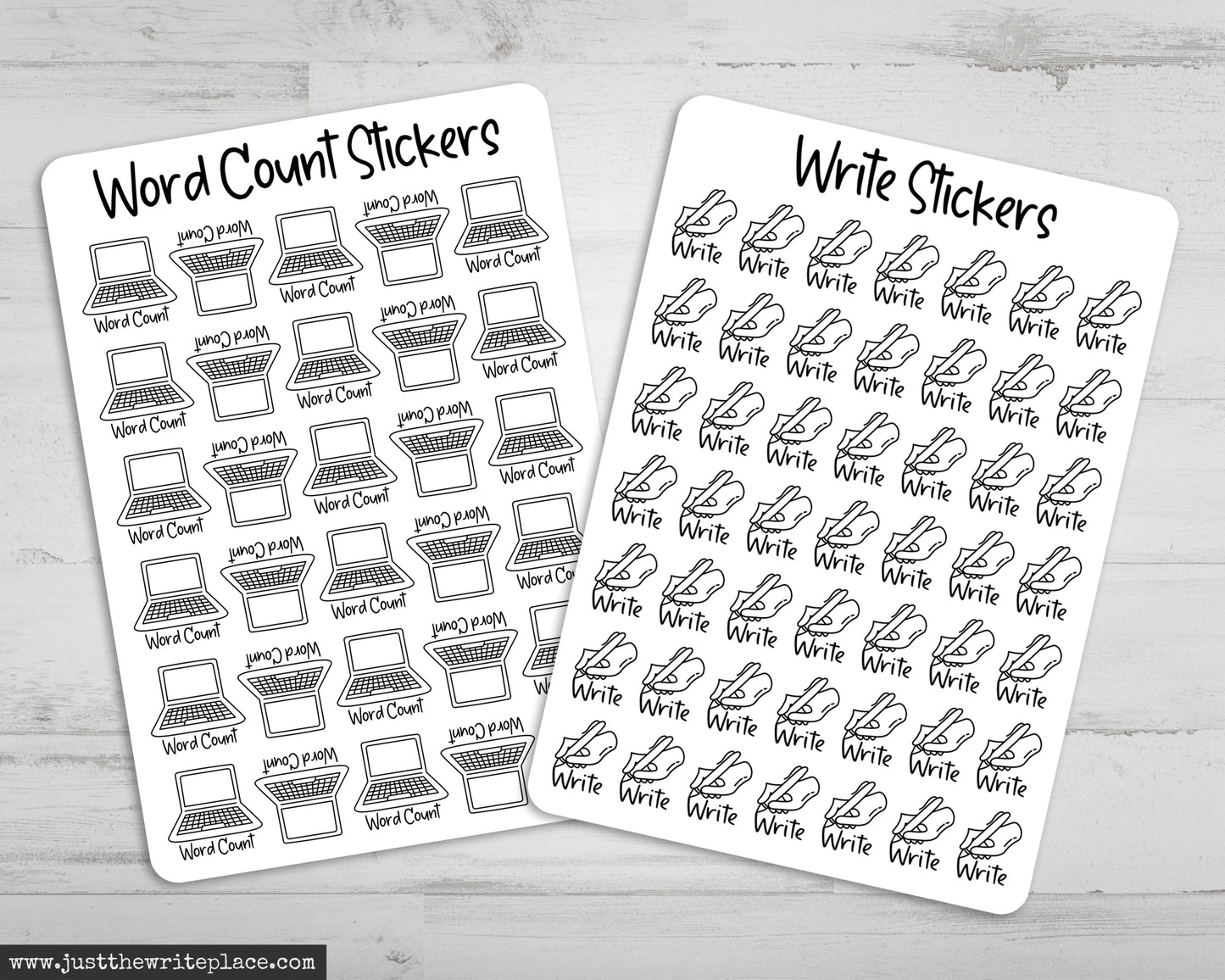 Writing Planner Stickers