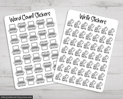 Writing Planner Stickers