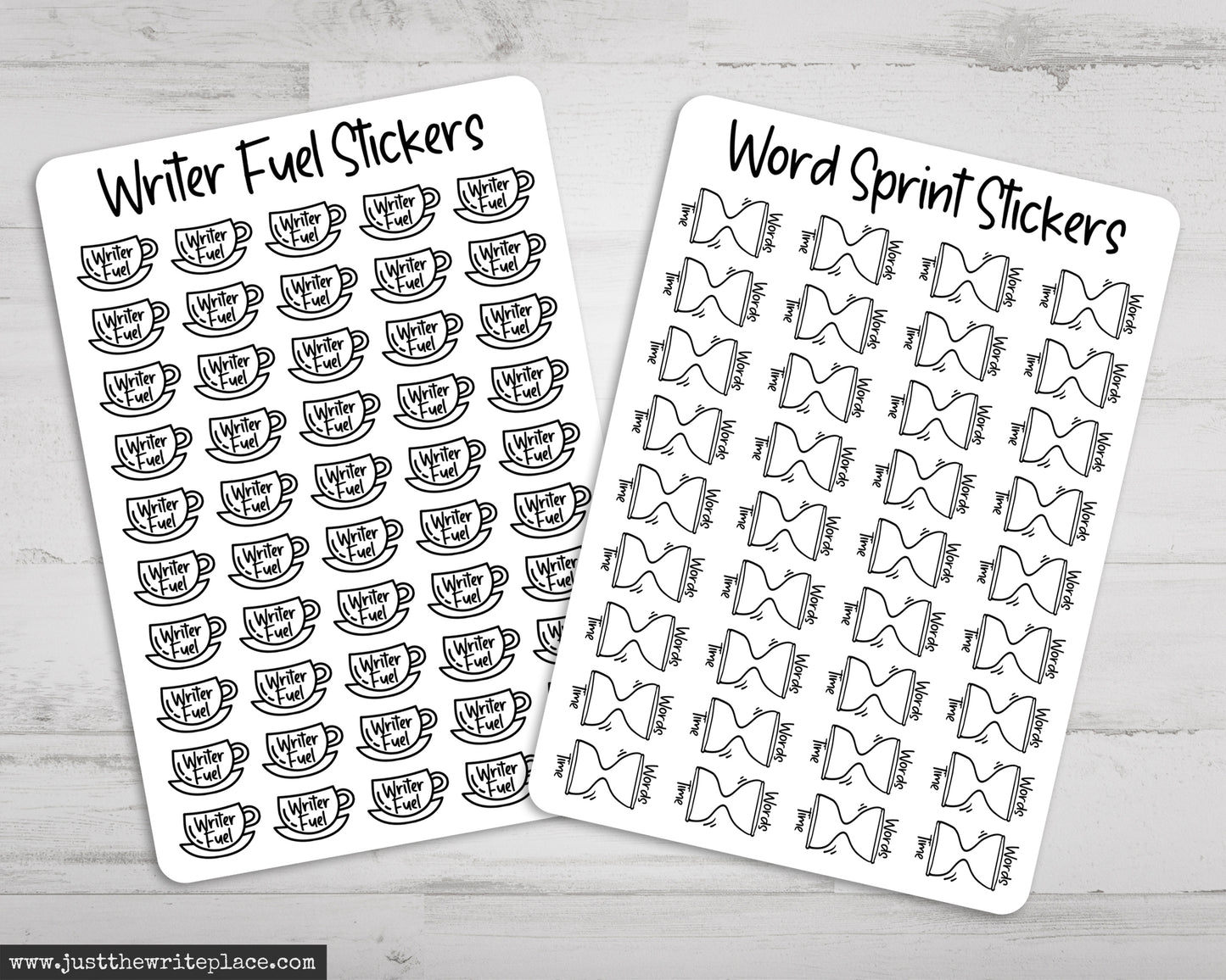 Writing Planner Stickers