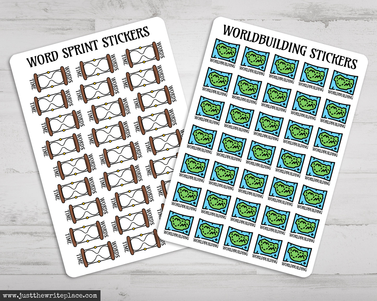 Fantasy Writing Planner Stickers Bundle