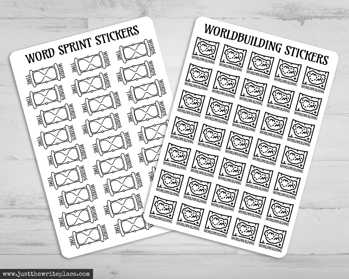 Fantasy Writing Planner Stickers Bundle