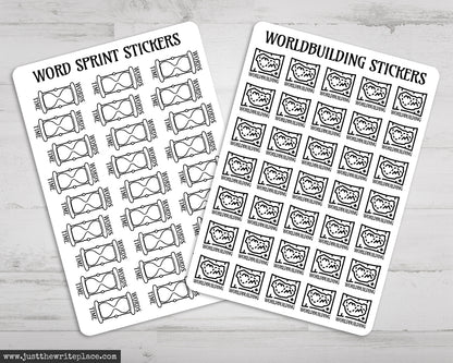 Fantasy Writing Planner Stickers