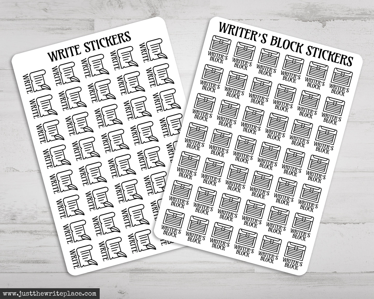 Fantasy Writing Planner Stickers