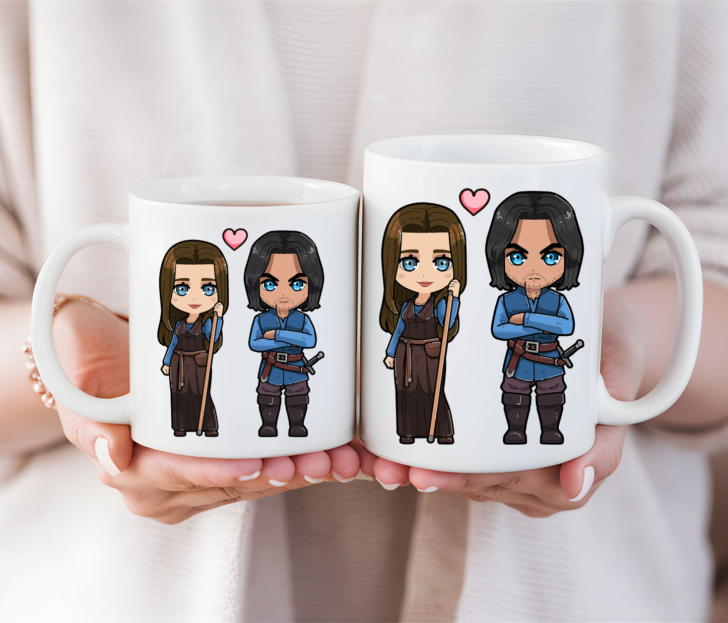 Ilyon Chronicles - Kyrin and Jace Chibi Mug