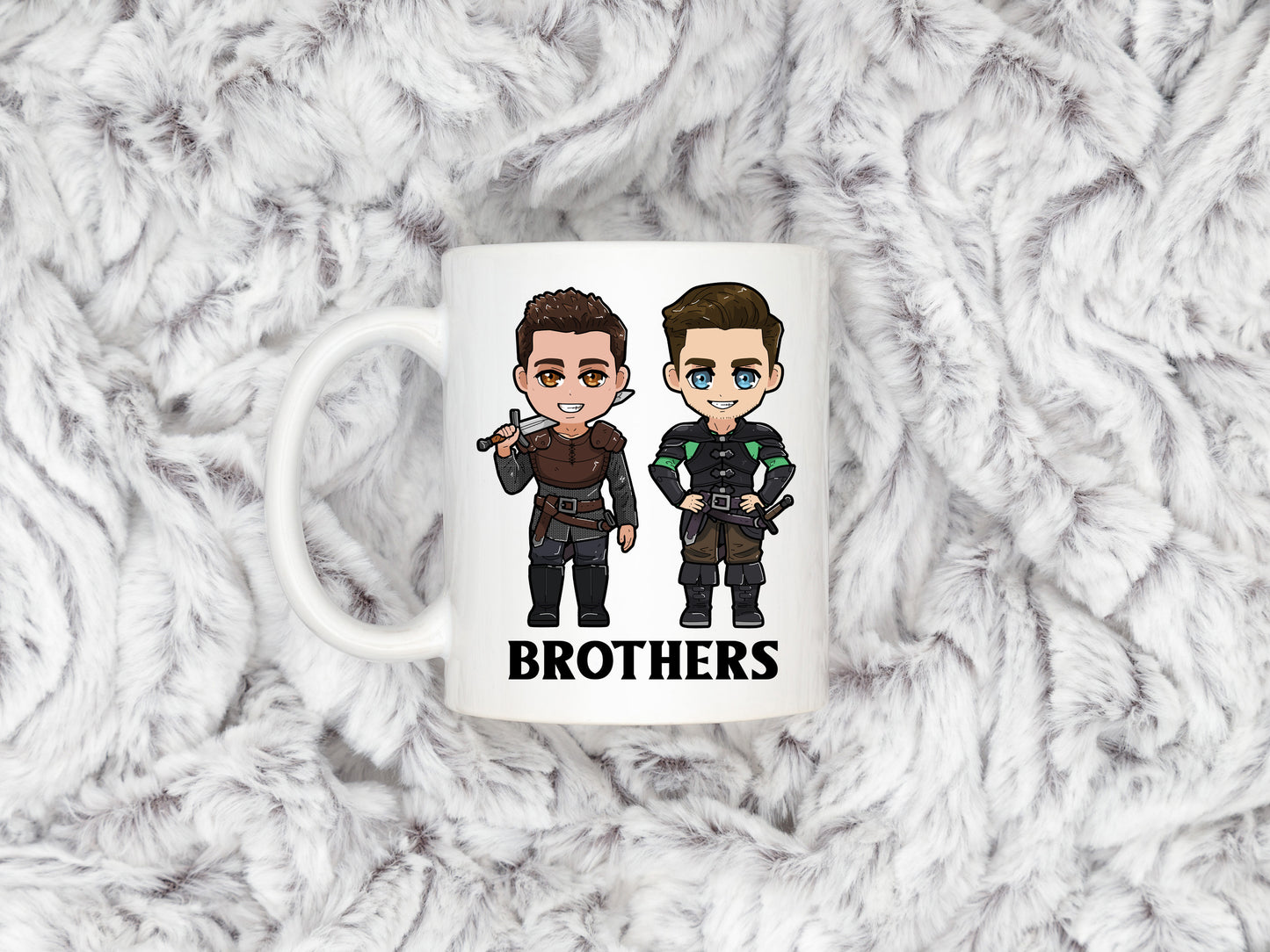 Ilyon Chronicles - Marcus and Kaden Chibi Mug