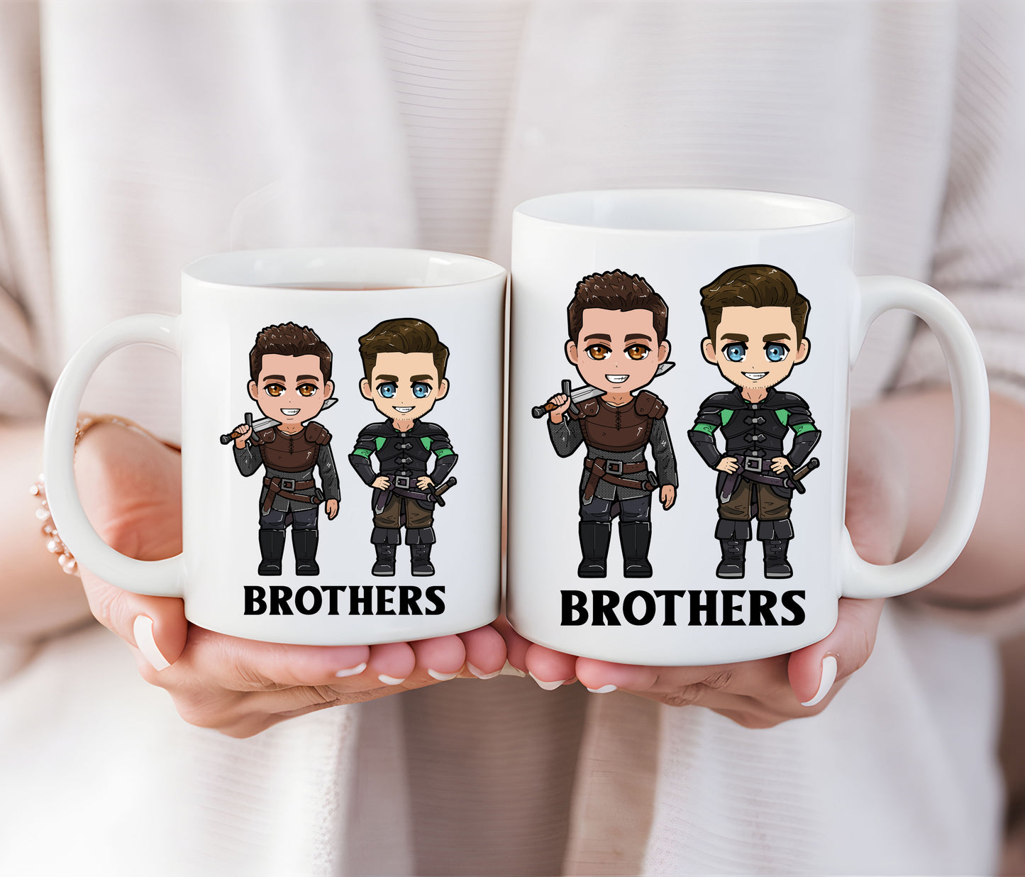 Ilyon Chronicles - Marcus and Kaden Chibi Mug