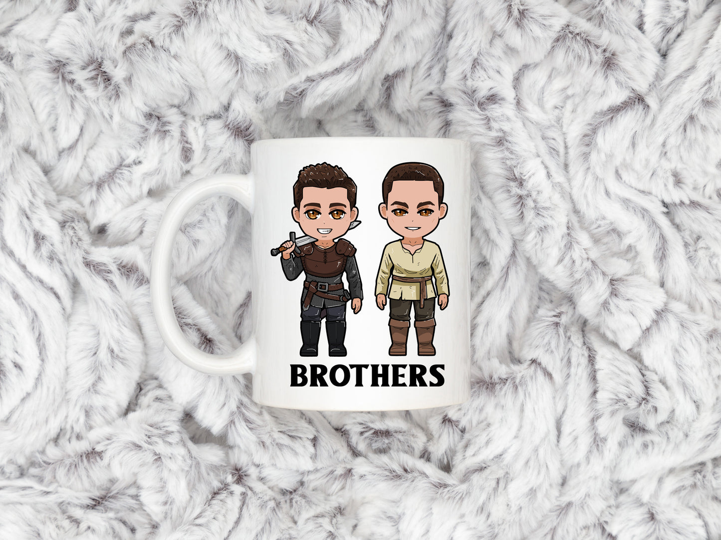 Ilyon Chronicles - Marcus and Liam Chibi Mug