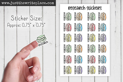 Writing Planner Stickers