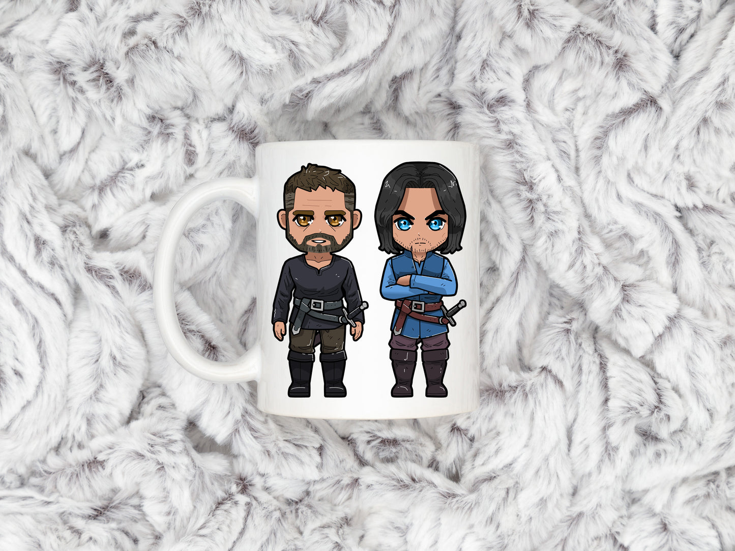 Ilyon Chronicles - Rayad and Jace Chibi Mug