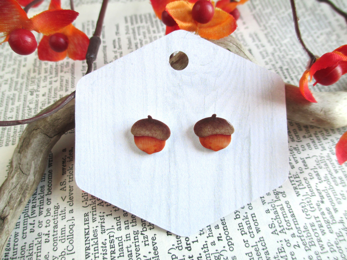 Acorn Earrings