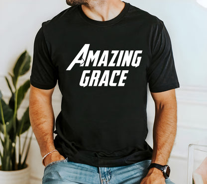 Amazing Grace - Avenger Style Shirt