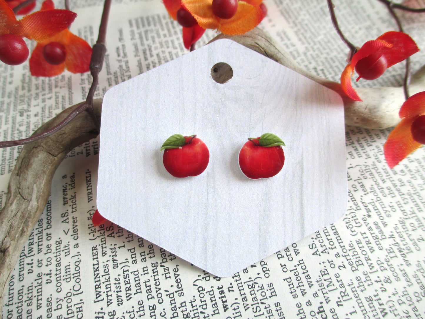 Apple Earrings