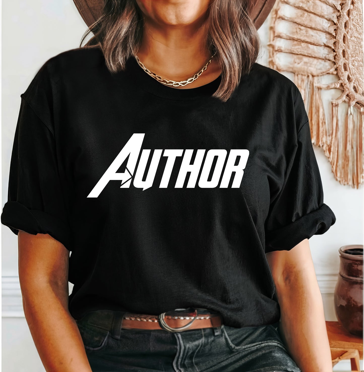 Avenger Inspired Author Shirt