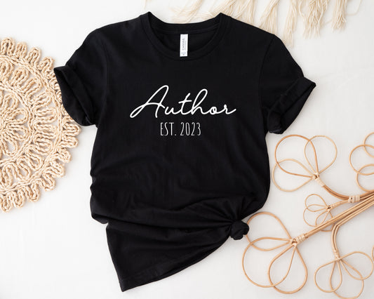 Personalized Author Shirt