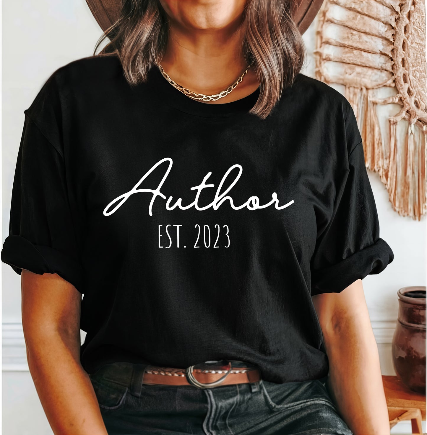 Personalized Author Shirt