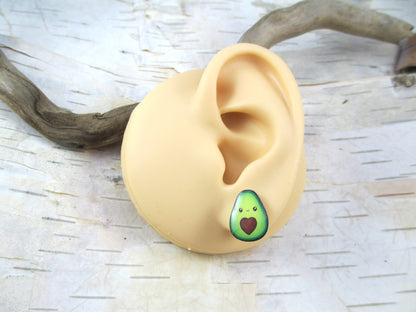 Kawaii Avocado Earrings