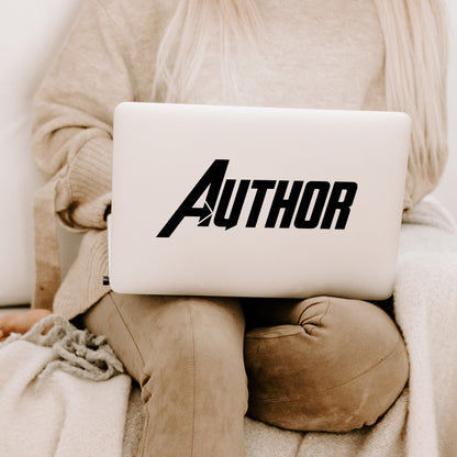 Author Avenger Writer Decal