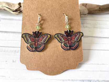 Moth Earrings