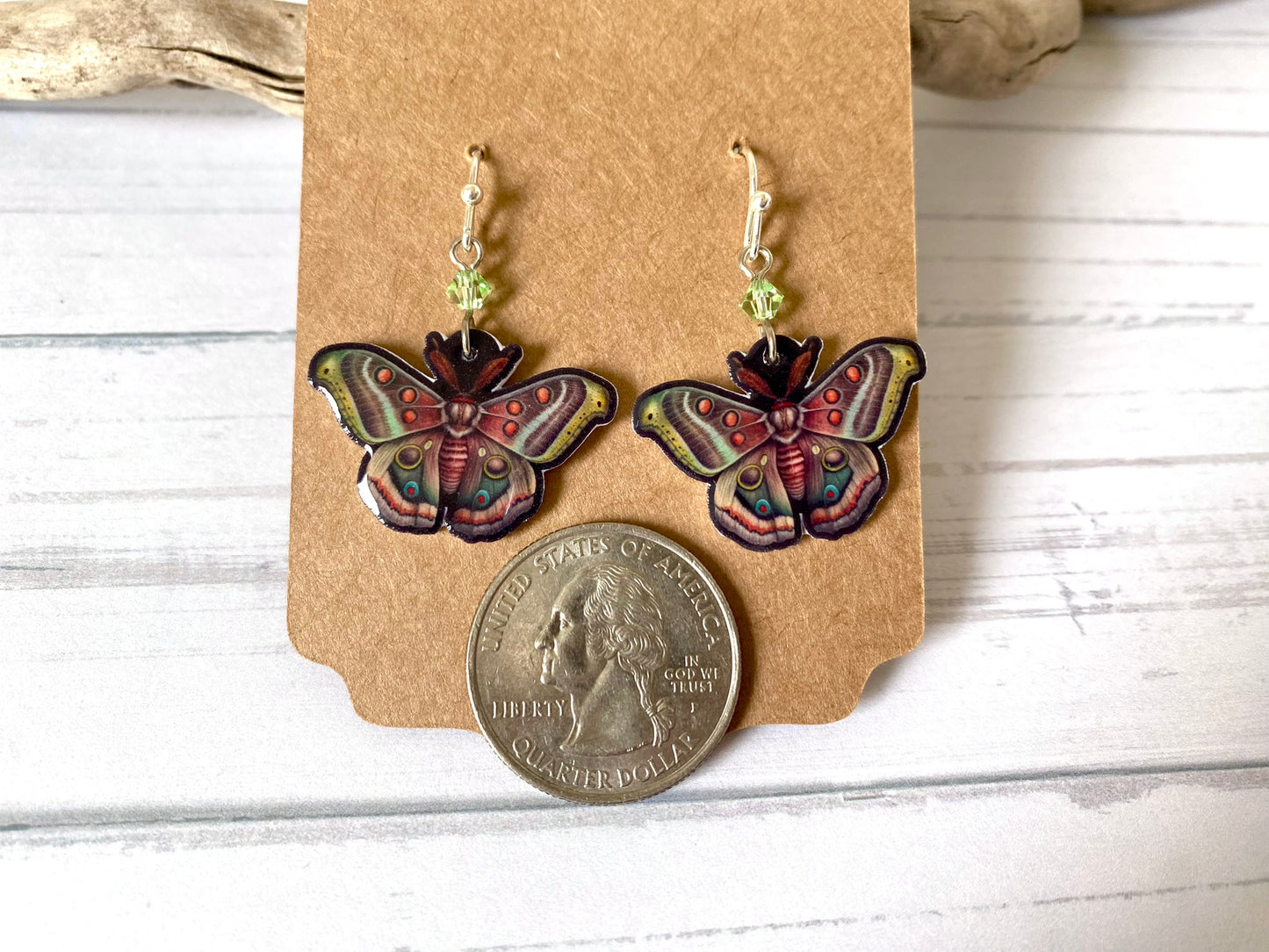 Moth Earrings