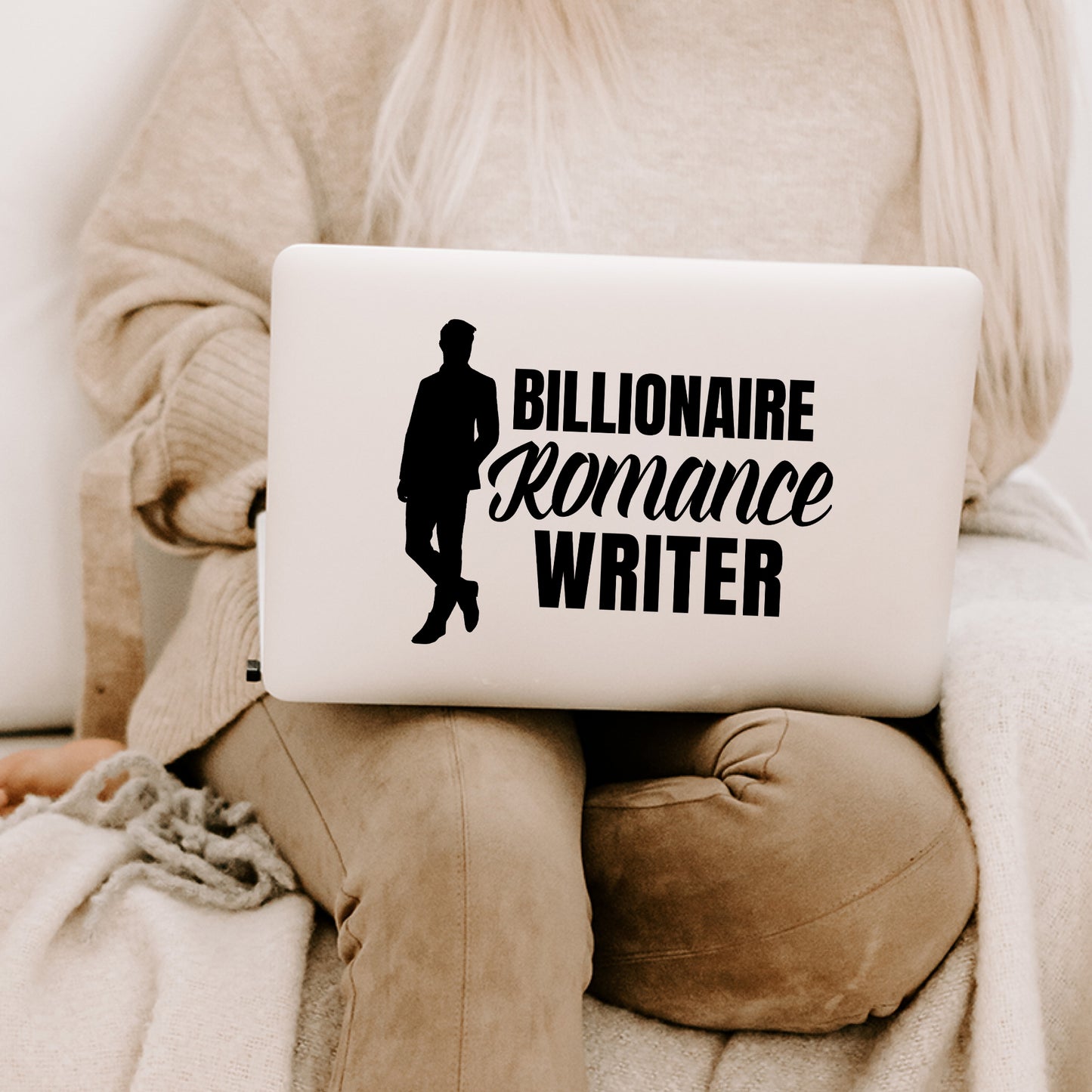 Billionaire Romance Writer Decal