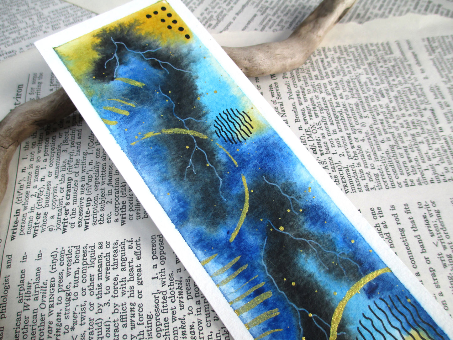 Original Watercolor Bookmark