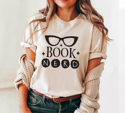 Retro Book Nerd Shirt